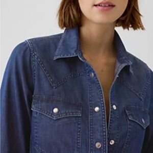 Gap Western style Denim Shirt size M